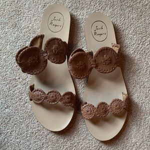 Jack Rogers Lauren Sandal Cognac